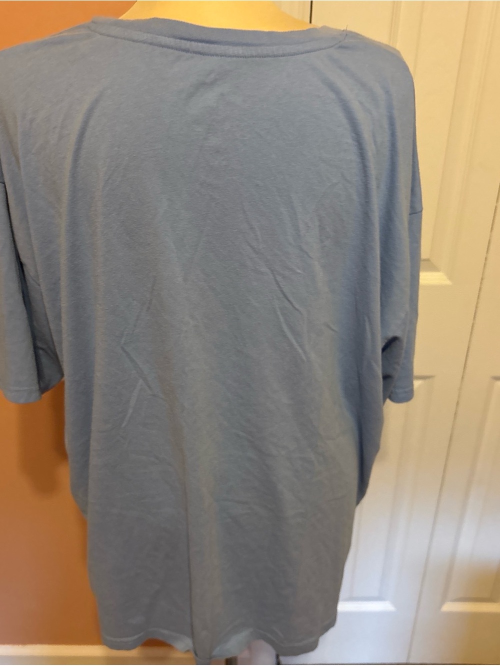 Light Blue Grateful Dead T-Shirt with Skeleton Print - Picture 4 of 5